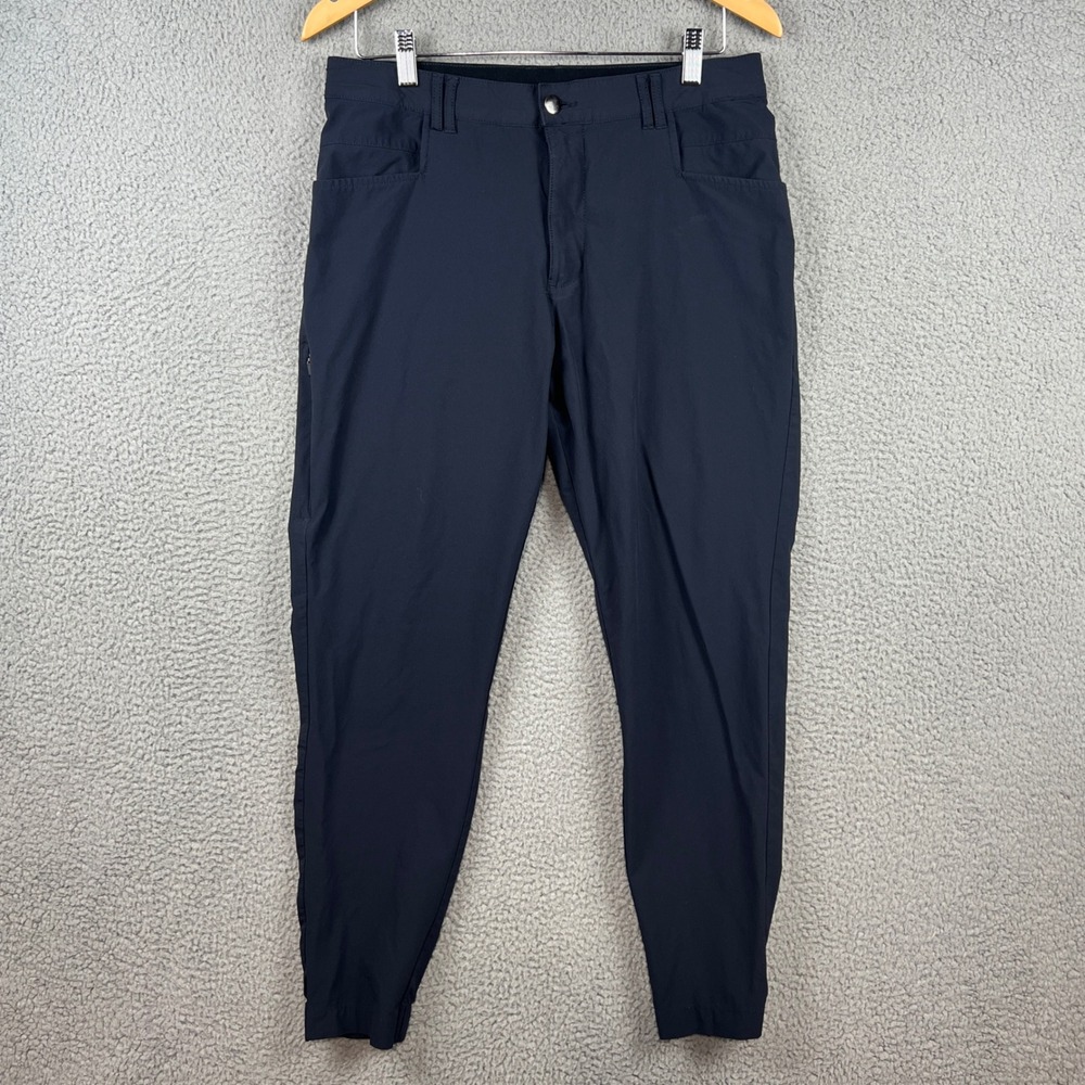 BYLT Premium Basics Ace Jogger Mens 32 Navy Blue Stretch Performance Pants